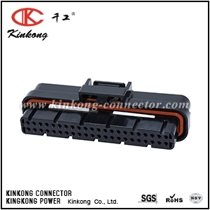1376886-1  2-1447232-6  3-1447221-3  5-1447223-7 44 Pin superseal 1.0mm automotive receptacle connector CKK744-1.6-21