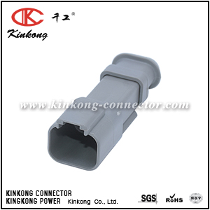 DT04-2P-CE04 2 pin male cable wire connector 