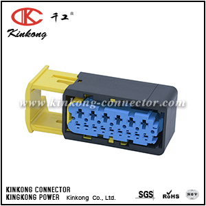 4-1563878-1 15 hole receptacle cable connector CKK7159L-1.5-3.5-21