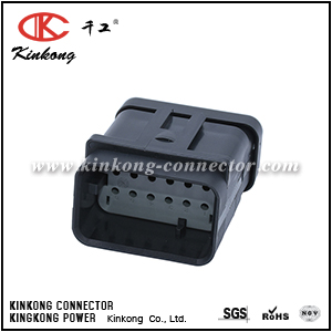 1717677-2 12 pin waterproof auto connector