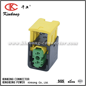 3-1418448-2 2 pole receptacle crimp connector  CKK7029E-1.5-21
