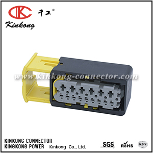 2-1563878-1 15 pole receptacle hybrid HDSCS connector CKK7159G-1.5-3.5-21