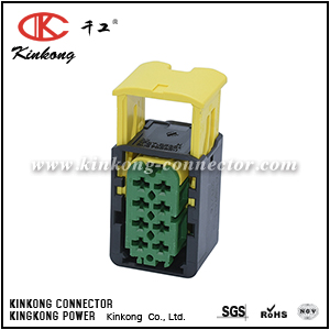 3-1670894-1 8 hole receptacle sealed car connector CKK7089E-3.5-21