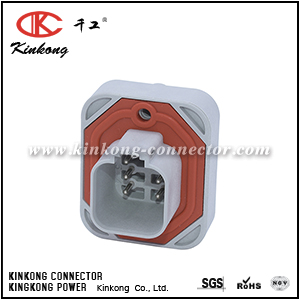 DT15-6P 6 pin male sealed automobile connector