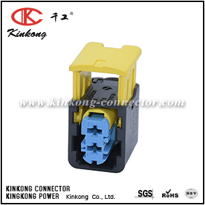 4-1418483-1 2 hole receptacle electric wiring connector CKK7029L-3.5-21 