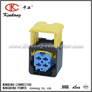 4-1418390-1 4 hole receptacle car connector CKK7049L-3.5-21