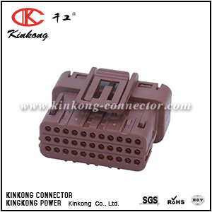 Kinkong 33 hole receptacle automotive electrical connector CKK733BR-0.7-21