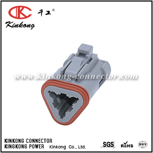 DT06-3S-E003  AT06-3S-EC01 3 pole female socket housing 