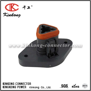 DT06-3S-CL08 3 way female electrical connector