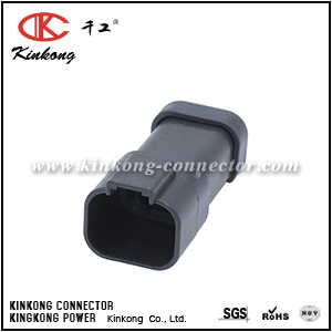 DT04-4P-E005 AT04-4P-EC01BLK 4 pin blade electrical connectors 