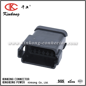 DT04-12PA-E005 AT04-12PA-ECBLK 12 pin male cable connector