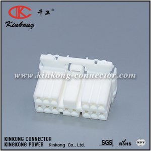 173852-1 14 hole female Wire to Wire Auto Plastic Connector CKK5142W-1.8-21