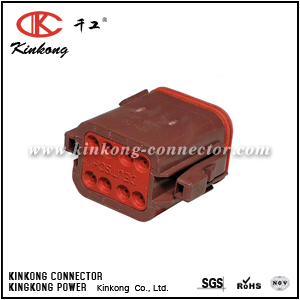DT06-08SD-C015 8 way female cable connector