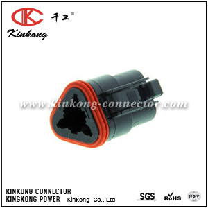 DT06-3S-CE02 3 way female electrical connector