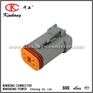 DT06-4S-C017 4 way female cable connector