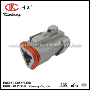 DT06-3S-CE01 3 way female electrical connector