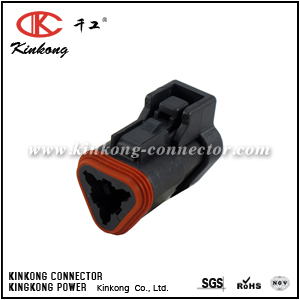 DT06-3S-CE14 3 way female electrical connector