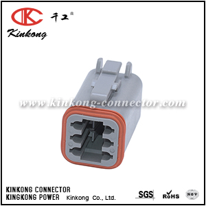 DT06-6S 6 way female auto wire connectors 