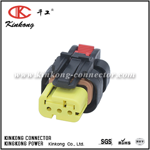 776429-3 3 way receptacle waterproof automoblile engine harness connector