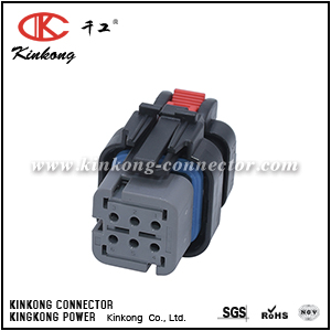 776433-2 6 pole electrical waterproof receptacle plug