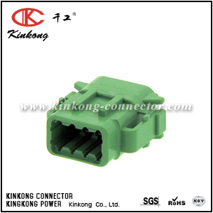 DTM06-08SC 8 pole receptacle crimp connector 