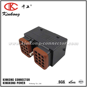 DRC16-24SD 24 way female wiring connector