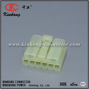8 pole female automotive electrical connectors CKK5081N-3.0-6.3-21