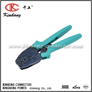 Connecting Naked Terminal Ratchet Pressure Clamp Ratchet Terminal Crimping Hand Tool Cold Press Pliers CKK-5