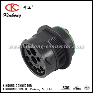 HDP24-24-91PN-P064 9 pin male waterproof plug