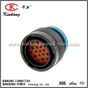 HDP26-24-19PE-L017 19 pins blade crimp connector 