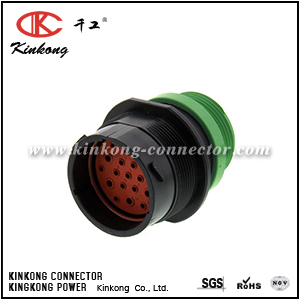 HDP24-24-19PN-L015 19 pin male automotive connector 