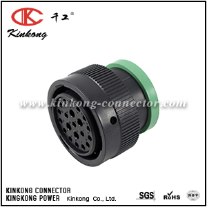 HDP26-24-21SN-L017 21 pole female automotive connector