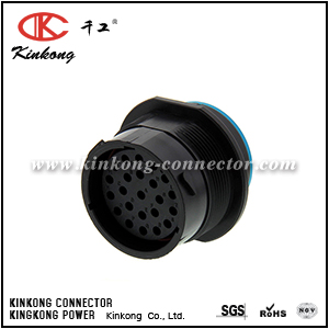 HDP24-24-23SE 23 ways female waterproof connector 