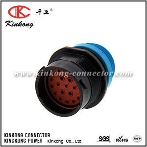 HDP24-24-21PE-L015 21 pin male crimp connector