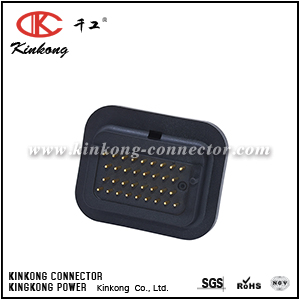 34 pin male Customized header CKK734BSYG-1.6-11KSW