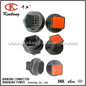132124-002 16 pins blade waterproof connectors 