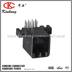 175973-2 8 pin male electrical connector 