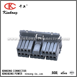 173853-6 18 hole female auto connector CKK5182G-1.8-21