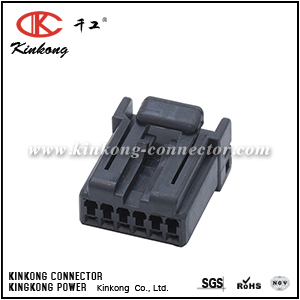 776204-2 175507-2 6 pole female automobile connector CKK5064B-1.0-21
