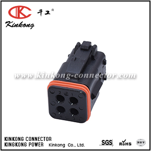 132004-001 4 hole female cable connector 