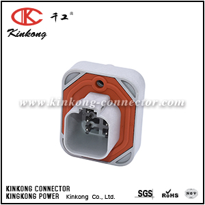 DT13-6P 6 pin male waterproof automotive electric connector