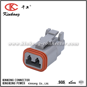 DT06-2S-C015 2 way female electrical connector