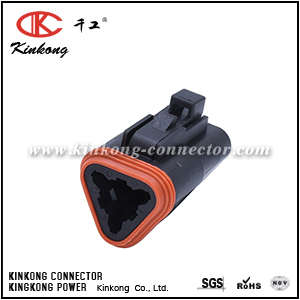 DT06-3S-CE06 3 ways female electrical connector