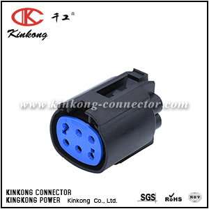 6 hole receptacle waterproof wire connectors CKK3062B-1.5-21