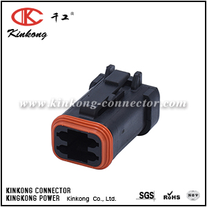 DT06-4S-EP06 4 way female cable connector