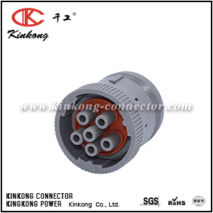 HD16-6-96S 6 Pole waterproof electrical plug 