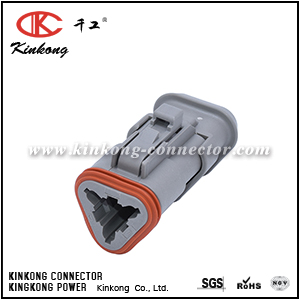 DT06-3S-E008 AT06-3S-SB01 3 hole female waterproof wire connector    