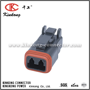 DT06-2S-P012 2 way female electrical connector