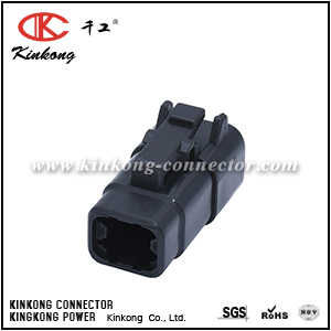 DTM06-4S-E004 ATM06-4S-BLK 4 pole waterproof auto connector 