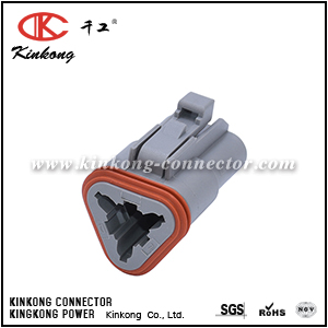 DT06-3S-C015 3 ways female automotive connector